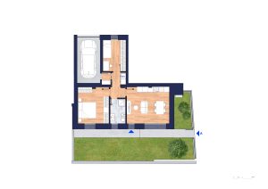 Bilocale Piano Terra - Unità A