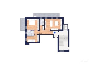 Trilocale Piano Primo - Unità D