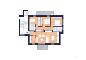 Quadrilocale Piano Secondo - Unità E